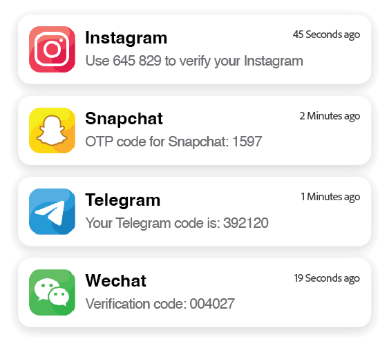 Temp SMS Free Virtual Numbers